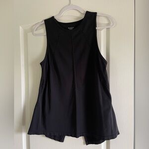 Athleta foothill tank sz small black.